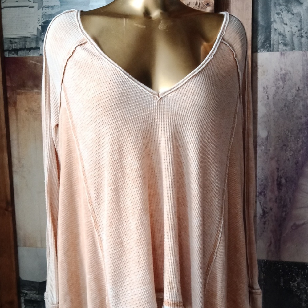 Free people long sleeve shirt